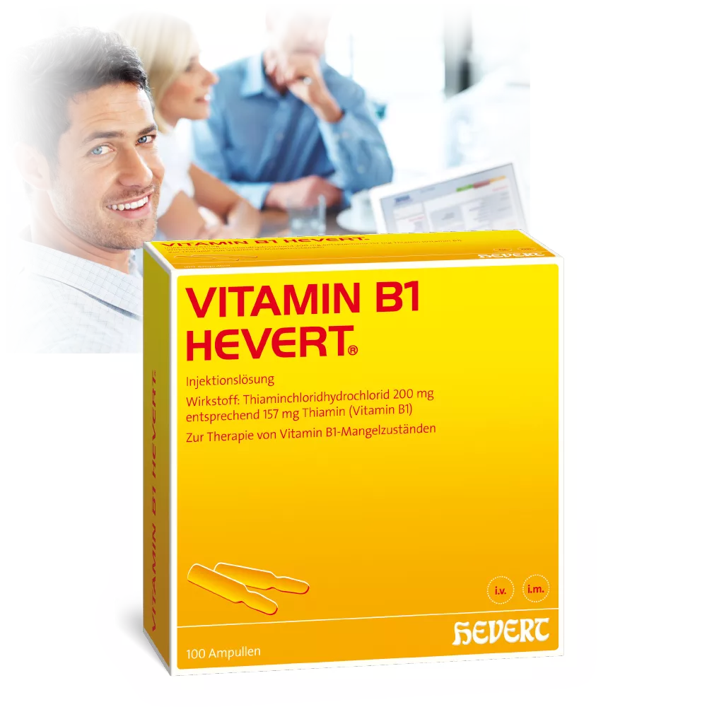 Vitamin B1Ampullen bei Vitamin B1Mangel 100 Ampullen