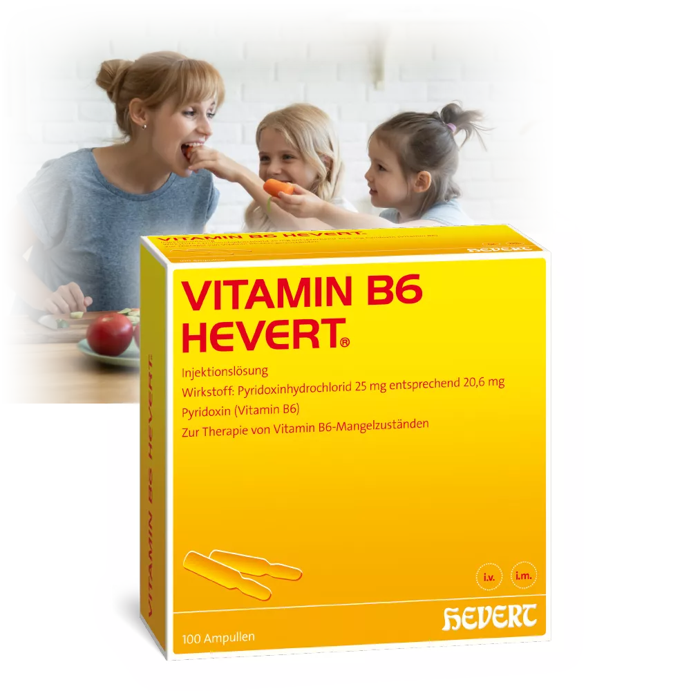 Vitamin B6-Mangelsymptome Mit Vitamin B6 Hevert-Ampullen Beheben