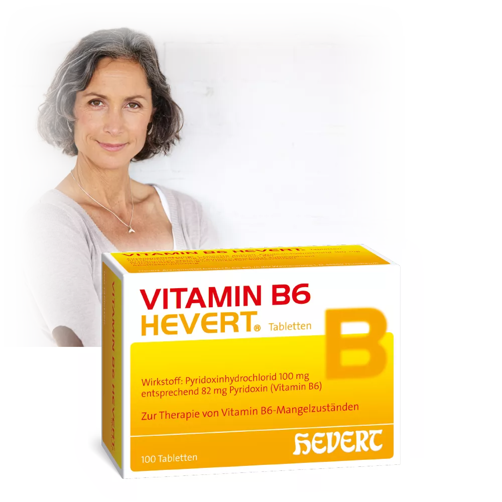 Vitamin B6MangelSymptome mit Vitamin B6 Hevert Tabletten beheben